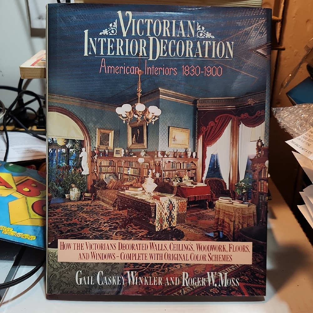 Victorian Interior Decoration Coffee Table Book